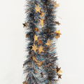 wholesale Tinsel Artificial Christmas Garland with star